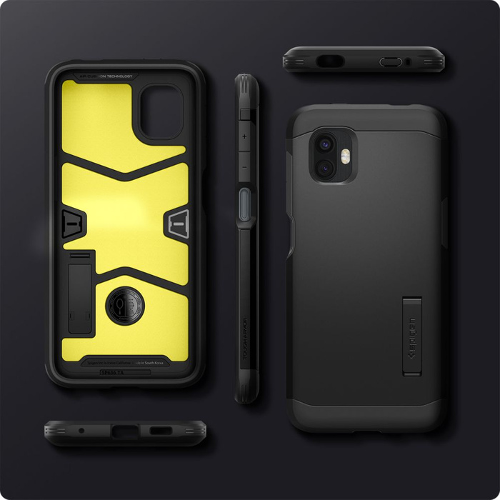 ETUI SPIGEN TOUGH ARMOR GALAXY XCOVER 6 PRO BLACK CASE