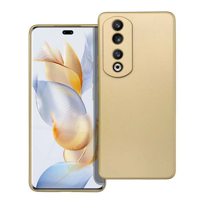 Etui Futerał METALLIC do HONOR 90 PRO 5G złoty Case