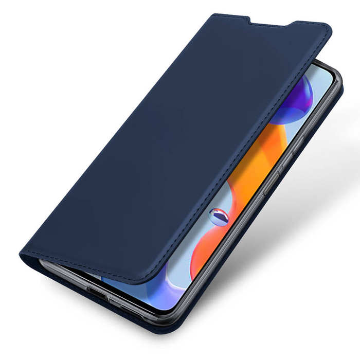 Dux Ducis Skin Pro kabura etui pokrowiec z klapką Xiaomi Redmi Note 11 Pro+ 5G / 11 Pro 5G / 11 Pro niebieski