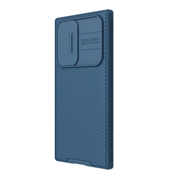 Etui Nillkin CamShield Pro do Samsung Galaxy S22 Ultra (niebieskie)