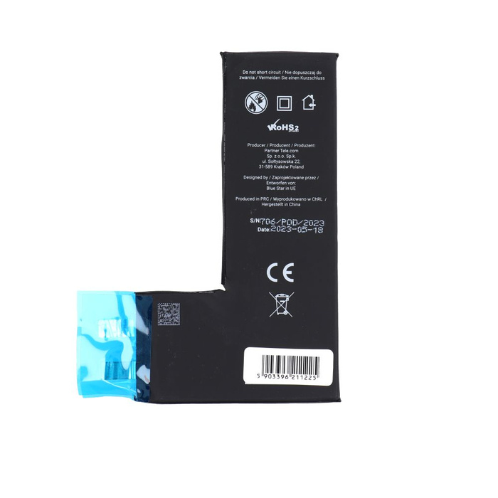 BLUE STAR HQ bateria bez BMS do IPHONE 11 PRO 3046 mAh