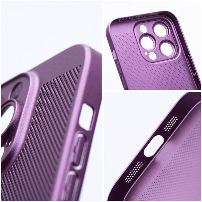 Etui Futerał BREEZY do XIAOMI Redmi 12 4G fioletowy Case