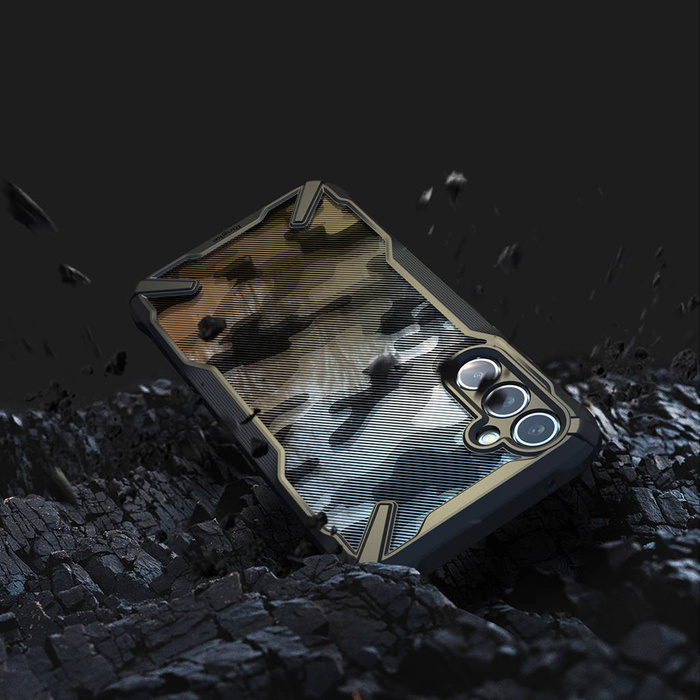 RINGKE FUSION X GALAXY A54 5G CAMO BLACK