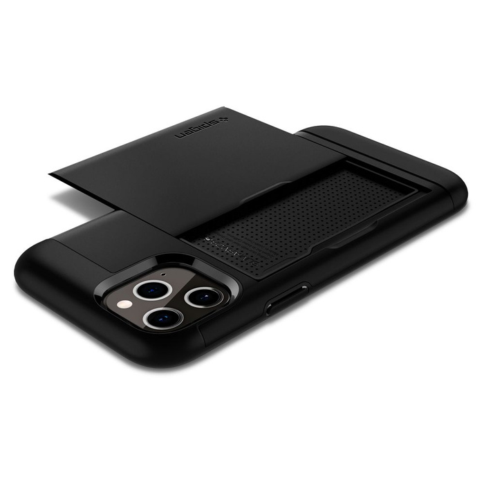 Etui SPIGEN Slim Armor Cs iPhone 12 12 Pro Black Czarne Case