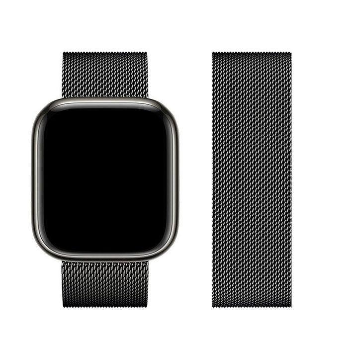 FORCELL F-DESIGN FA03 pasek do APPLE Watch 38 / 40 / 41 mm czarny