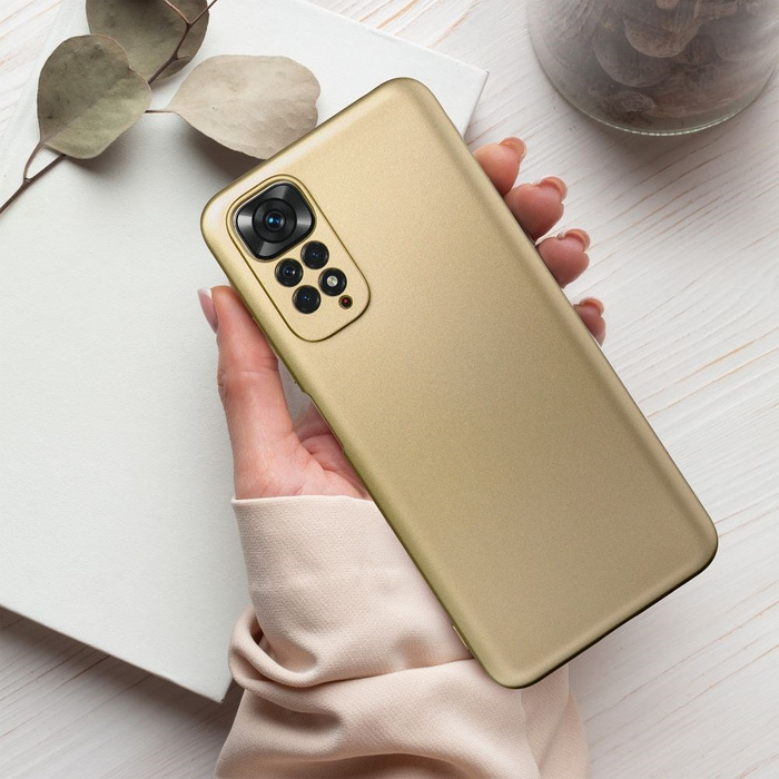 Etui Futerał METALLIC do HONOR 90 PRO 5G złoty Case