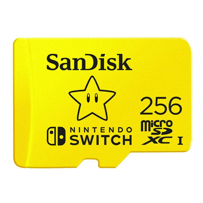 SanDisk karta pamięci 256GB microSDXC Nintendo Switch V30 UHS-I U3 100 / 90 MB/s