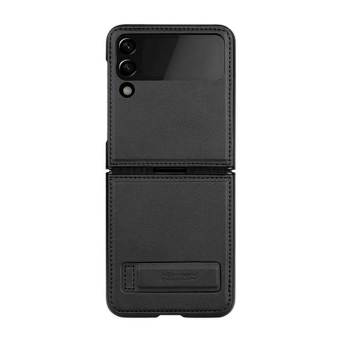 Etui Nillkin Qin Leather Pro do SAMSUNG Z Flip 4 5G (czarne)