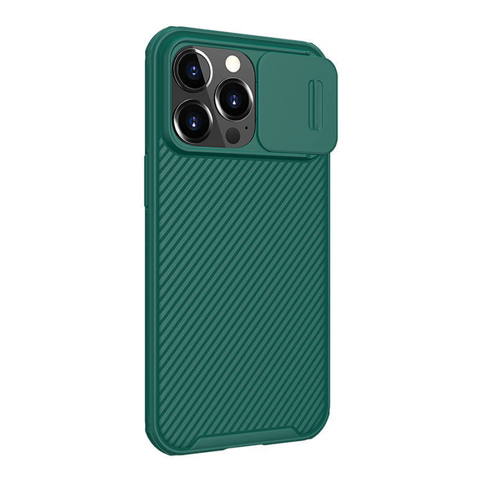 Etui Nillkin CamShield Pro do iPhone 13 Pro (zielone)