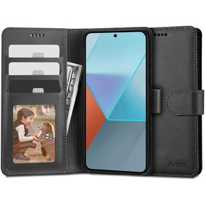 Etui Tech-protect Wallet Xiaomi Redmi Note 13 4g  Black