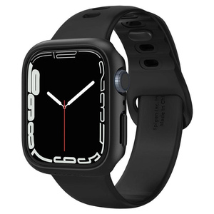 Etui SPIGEN Thin Fit Apple Watch 7 8 9 41mm Czarne