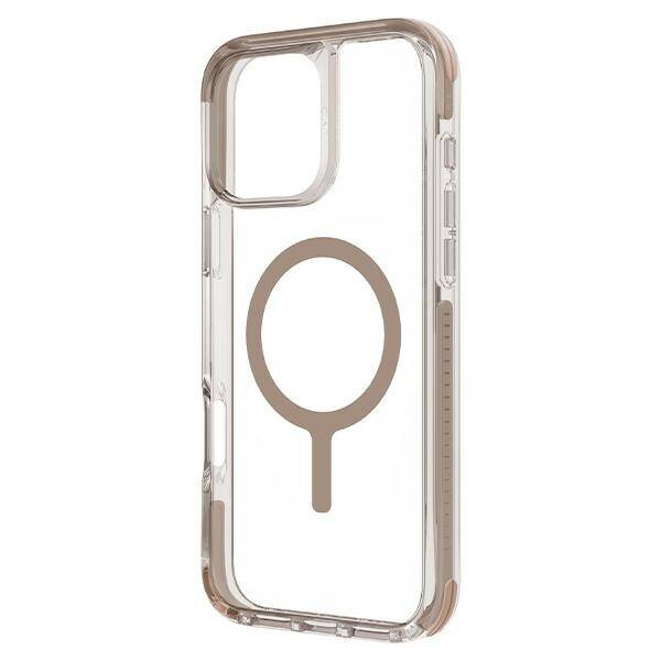 Etui UNIQ Combat iPhone 16 Pro 6.3" Magclick Charging złoty/taupe gold