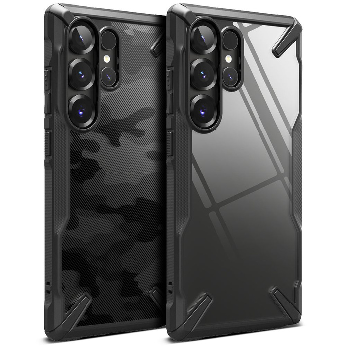 RINGKE FUSION X GALAXY S25 ULTRA CAMO BLACK