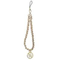 Zawieszka GUESS Phone Strap Chain Metal 4G Charm Różowy