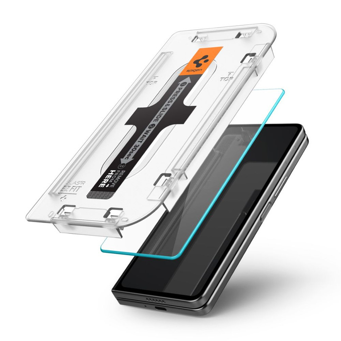 SZKŁO HARTOWANE SPIGEN GLAS.TR ”EZ FIT” 2-PACK GALAXY Z FOLD 5 CLEAR