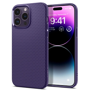 Etui Spigen Liquid Air iPhone 14 Pro Max Deep Purplecase