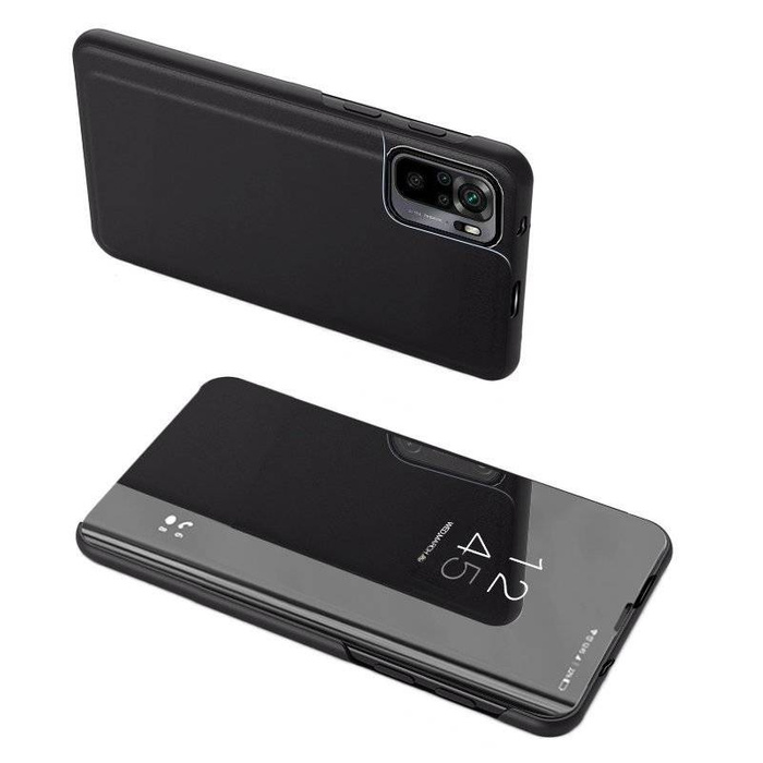 Clear View Case futerał etui z klapką Xiaomi Redmi Note 11 Pro+ 5G (China) / 11 Pro 5G (China) / Mi11i HyperCharge / Poco X4 NFC 5G czarny