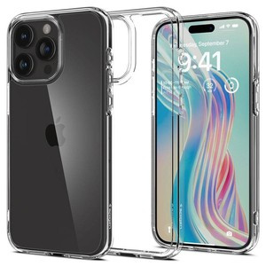 Etui iPhone 15 Pro Max Spigen Ultra Hybrid Crystal Clear