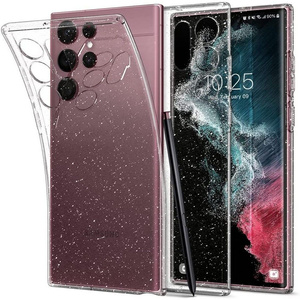 ETUI SPIGEN S22 ULTRA Liquid Crystal Glitter Crystal Bezbarwny Case