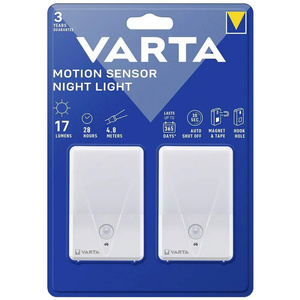 VARTA lampka nocna z czujnikiem ruchu (Motion sensor night lamp) 16624 2 szt