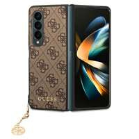 Etui GUESS Samsung Galaxy Z Fold 4 4G Charms Collection Brązowy Hardcase