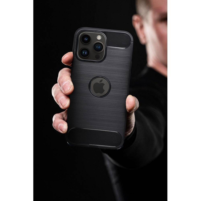 Etui Futerał CARBON do MOTOROLA G22 czarny Case