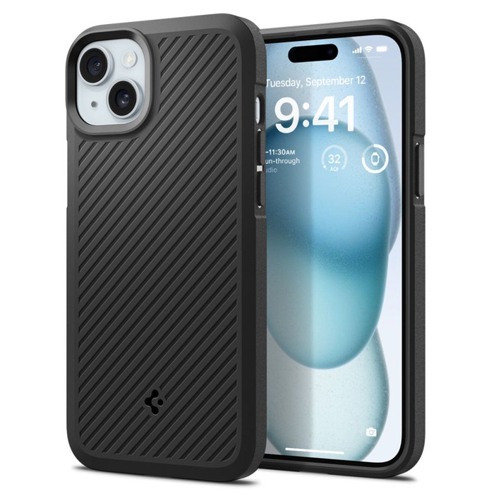 Etui Spigen Core Armor iPhone 15 Plus Matte Black Case