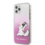 Etui KARL LAGERFELD Apple iPhone 12 Mini Choupette Fun Różowy Hardcase