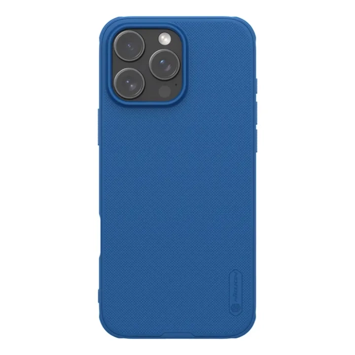 Nillkin Super Frosted Shield Pro Magnetic iPhone 16 Pro niebieskie (L)