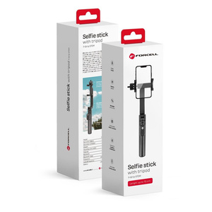 FORCELL F-GRIP S70M uchwyt selfie z pilotem bezprzewodowym tripod czarny