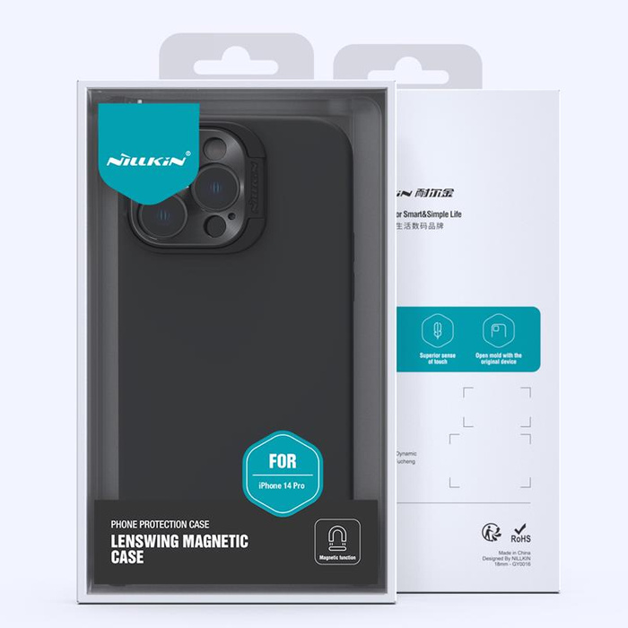 NILLKIN LENSWING MAGNETIC IPHONE 14 PRO (6,1) BLACK / CZARNY