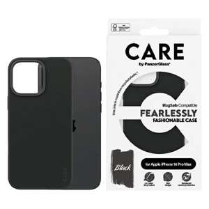 Etui CARE by PanzerGlass Fashion Case iPhone 16 Pro Max 6.9" czarny/black MagSafe 1380