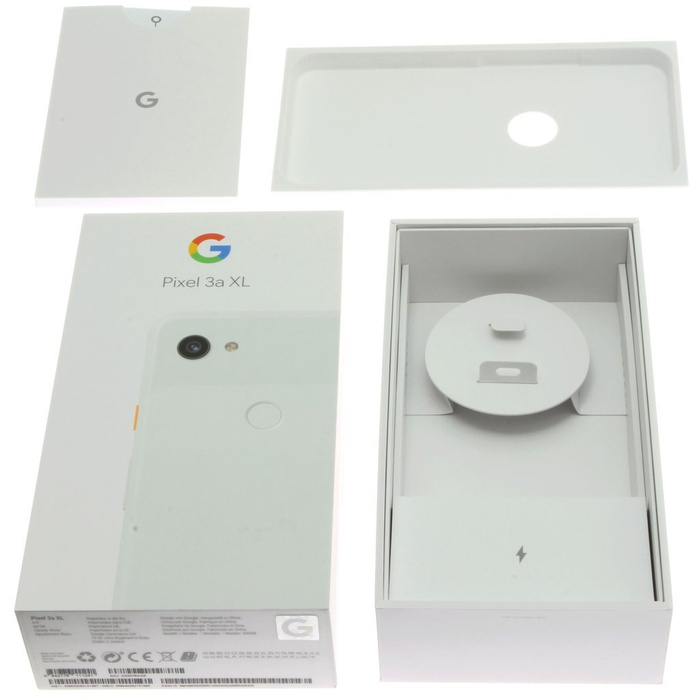 PUDEŁKO Google Pixel 3a XL 64GBGB Clearly White Oryginalne