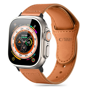 TECH-PROTECT NATURALFIT APPLE WATCH 4 / 5 / 6 / 7 / 8 / 9 / SE / ULTRA 1 / 2 (42 / 44 / 45 / 49 MM) BROWN