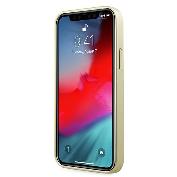 Etui GUESS Apple iPhone 12 Pro Max Iridescent Złoty Hardcase