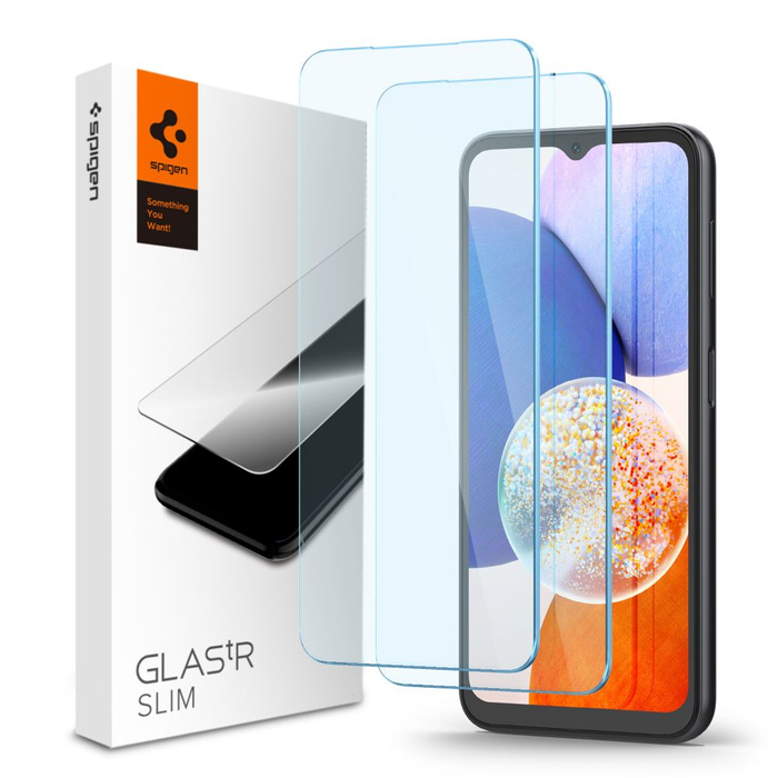 Szkło Hartowane Spigen Glas.tr Slim 2-pack Galaxy A14 5G Clear