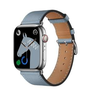 HOCO pasek do Apple Watch 42/44/45/49mm Elegant leather WA17 ciemno szary