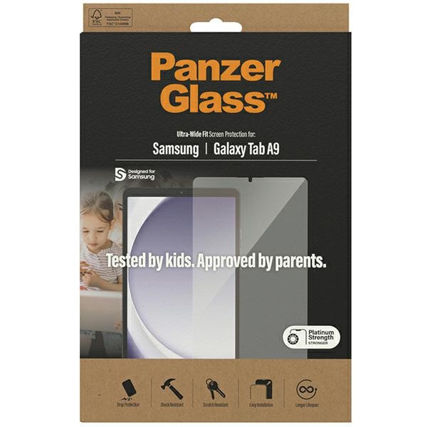 PanzerGlass Ultra-Wide Fit Samsung Galaxy Tab A9 Screen Protection 7344