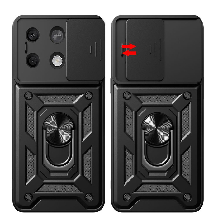 Etui Tech-protect Camshield Pro Xiaomi Redmi Note 13 5g Black