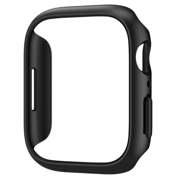 Etui SPIGEN Thin Fit Apple Watch 7 8 9 41mm Czarne