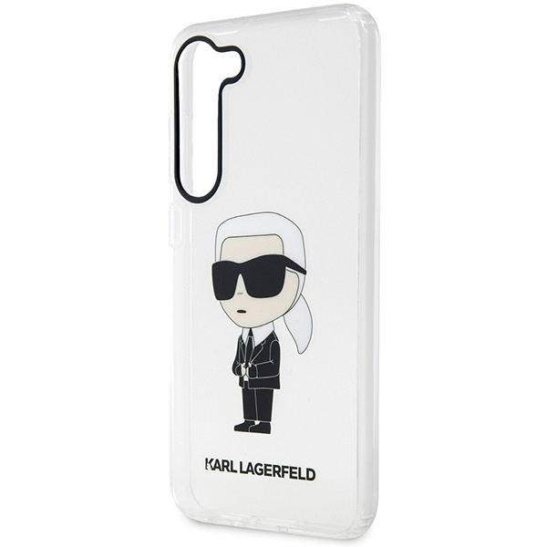 Etui Karl Lagerfeld Klhcs23shniktct S23 S911 Transparent Hardcase Ikonik Karl Lagerfeld Case