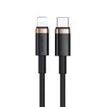 Kabel USAMS USB-C Apple Lightning U63 PD 1,2m Fast Charge 20W SJ484USB01 US-SJ484 Czarny