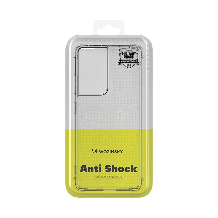 Wozinsky Anti Shock pancerne etui do Samsung Galaxy S21 Ultra 5G przezroczysty