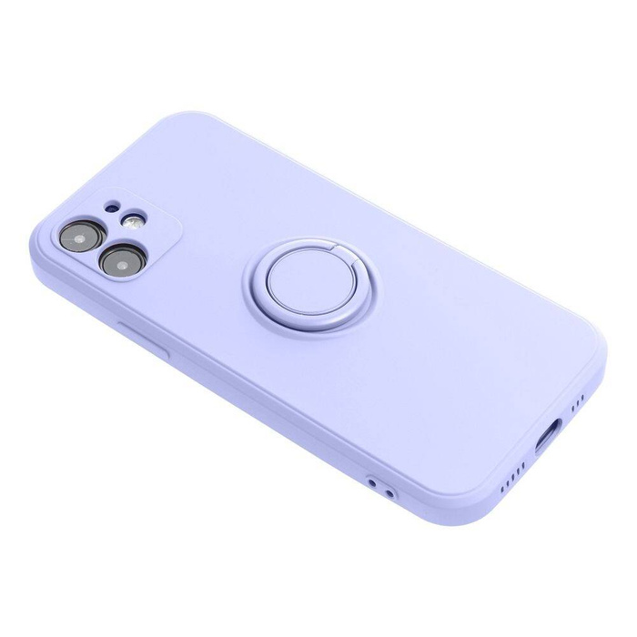 Etui Futerał SILICONE RING do XIAOMI Redmi NOTE 12S fioletowy Case