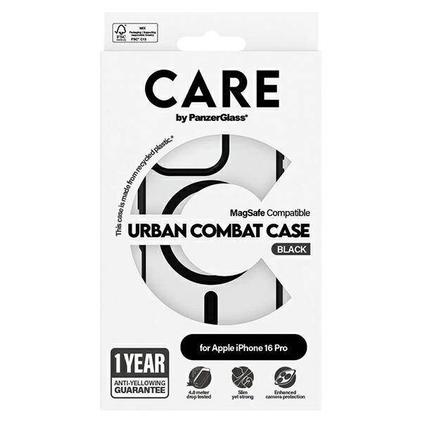 Etui CARE by PanzerGlass Flagship Urban Case iPhone 16 Pro 6,3" MagSafe 1358