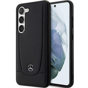 Etui Mercedes MEHCS23FEARMBK Samsung Galaxy S23 FE S711 czarny/black hardcase Leather Urban Case