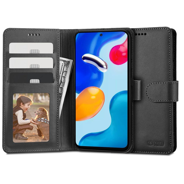 Etui Tech-Protect Wallet Xiaomi Redmi Note 11 / 11S Black