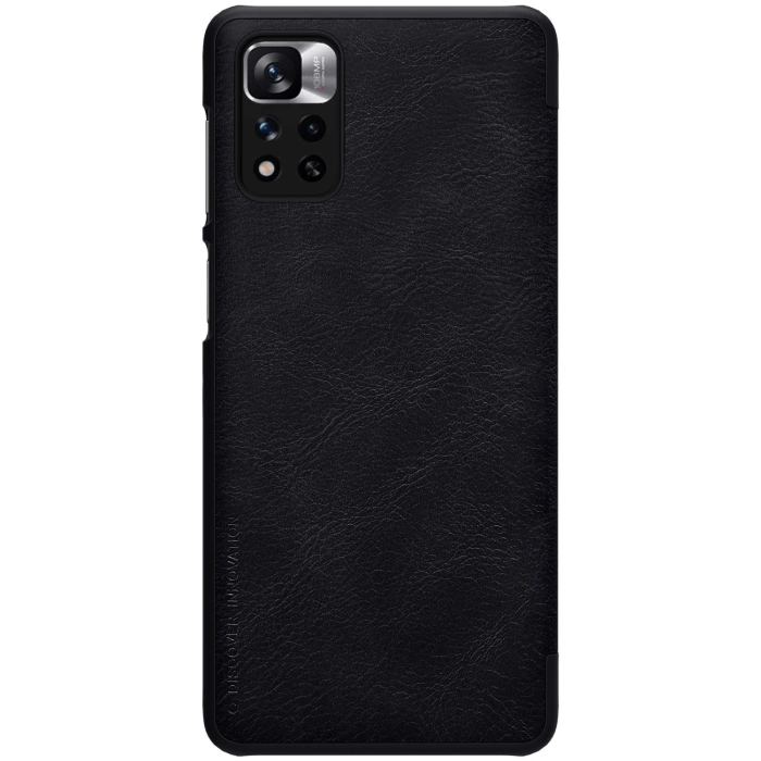 Etui Nillkin Qin Case do Xiaomi Redmi Note 11 Pro+ (China) / Redmi Note 11 Pro (China) / Mi11i HyperCharge z klapką - czarne