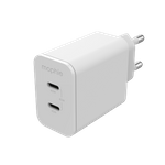 Mophie Gan Charger - ładowarka sieciowa 45W (2x USB-C) (white)