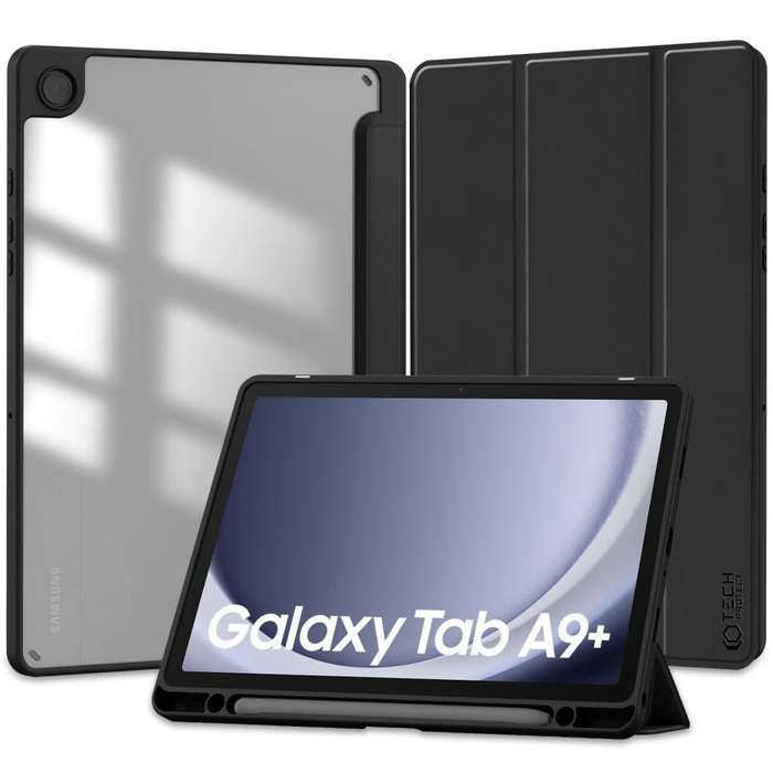 Etui Tech-protect Sc Pen Hybrid Samsung Galaxy Tab A9+ Plus 11.0 X210 / X215 / X216 Black Case